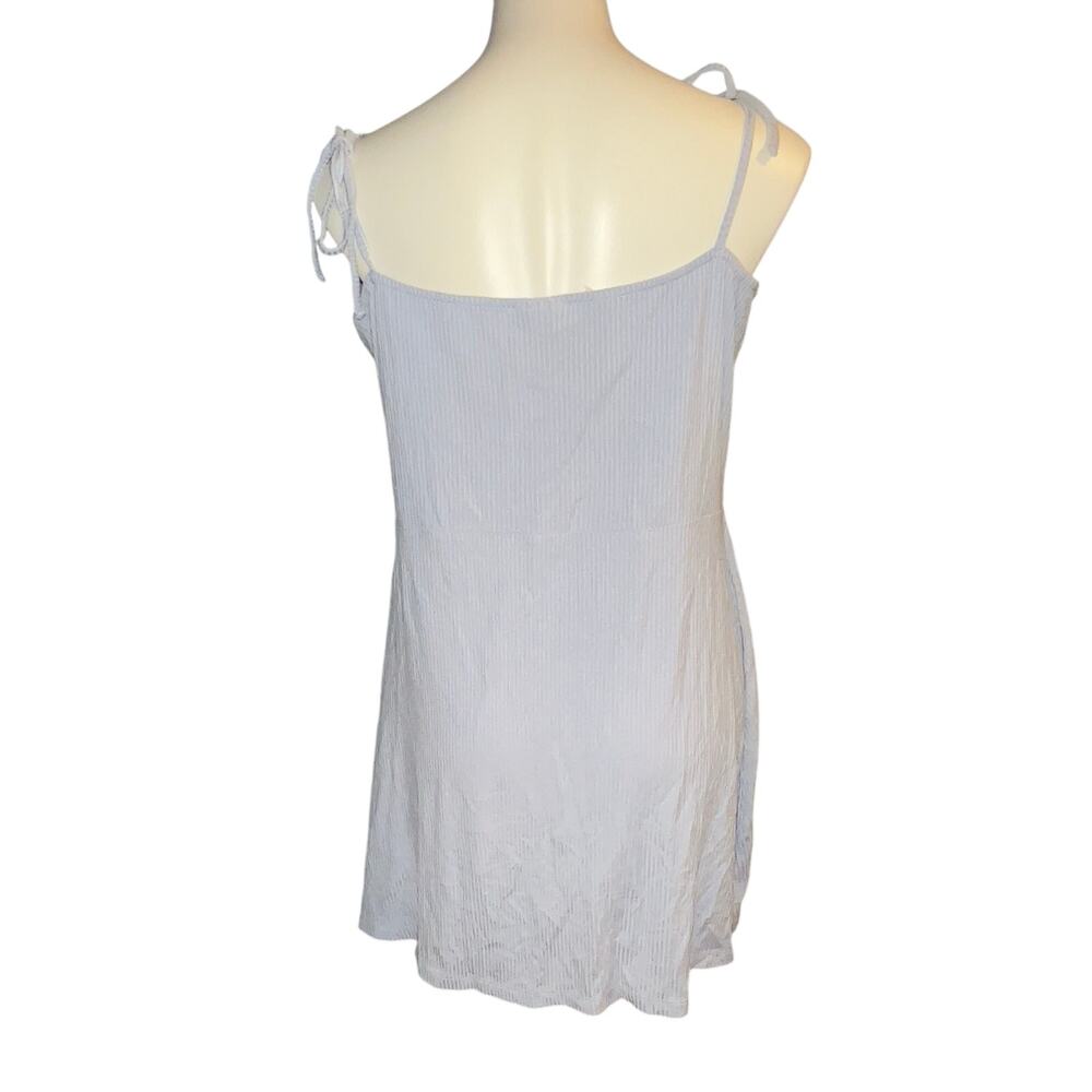 Topshop women’s new button down mini blue spaghetti strap dress - Picture 3 of 10